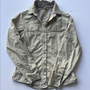 REI Women’s UPF 30 convertible sleeve nylon shirt (XS)
